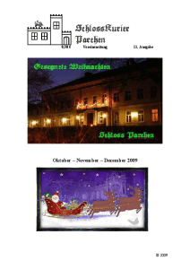 11. ausgabe der vereinszeitung